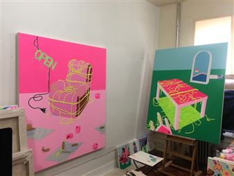 Art in Uncertain Times: Sharing Space with Tony Toscani and Adehla Lee