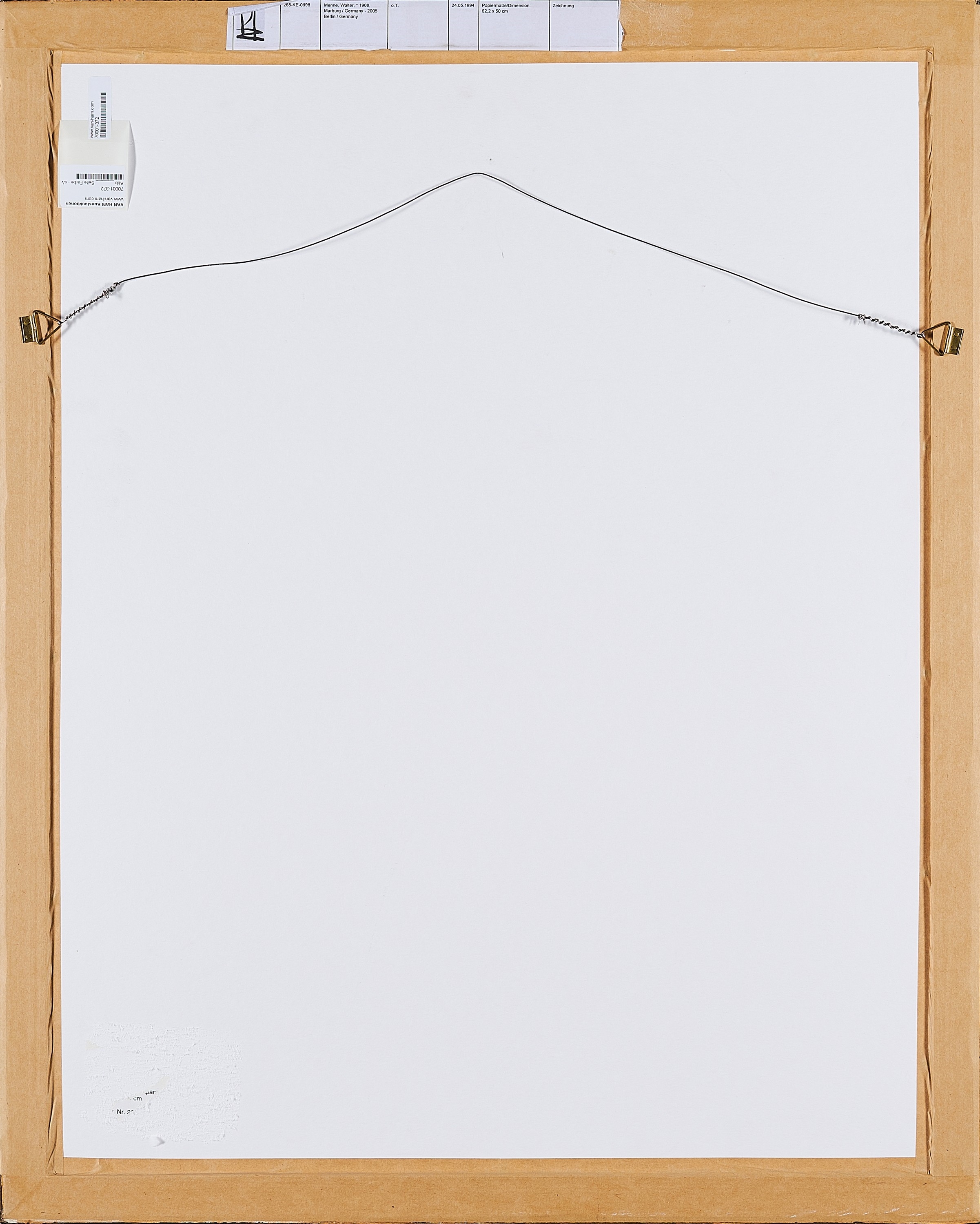 Artwork by Walter Menne, Mixed Lot of 5 Drawings, Made of India ink brush on thin