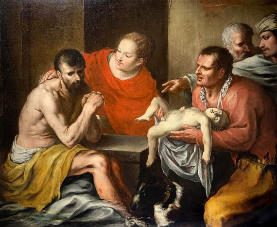 Elijah, the prophet of prayer by Carlo Saraceni, 1620