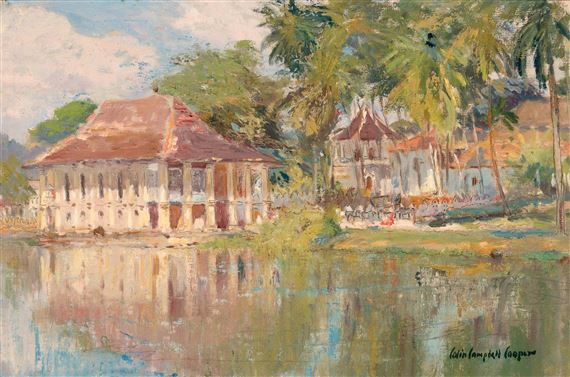 A Pavilion by Colin Campbell Cooper