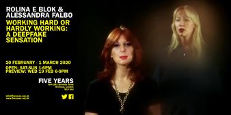 Rolina E. Blok & Alessandra Falbo: Working Hard or Hardly Working: a Deepfake Sensation - Five Years