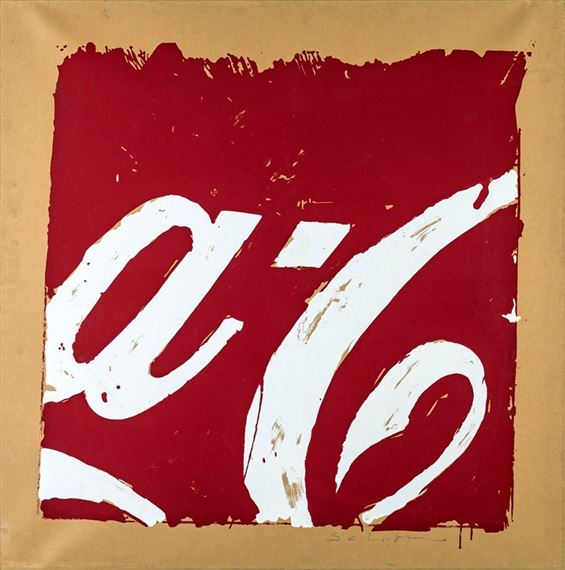 Coca-Cola by Mario Schifano, 1981