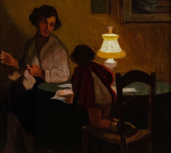 Scena familiare by Cafiero Filippelli