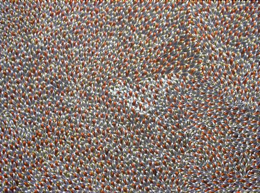 Bush Leaves by Abie Loy Kemarre, 2019