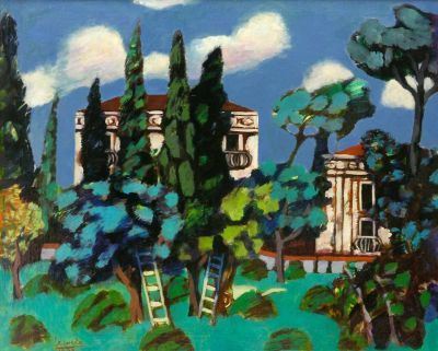 Garten der Villa Massimo by Dietmar Lemcke, 1958