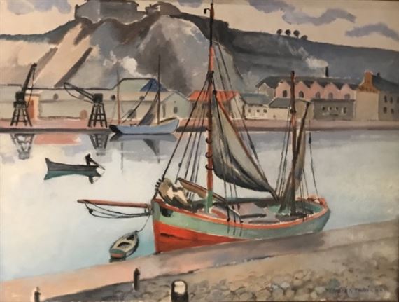 Voilier by Andre Verdilhan