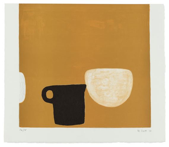 UNTITLED by William Scott, 1973