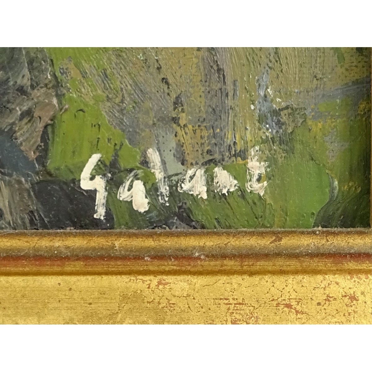 Artwork by Rene Galant, La Pentaque a Cannes, Made of oil on canvas