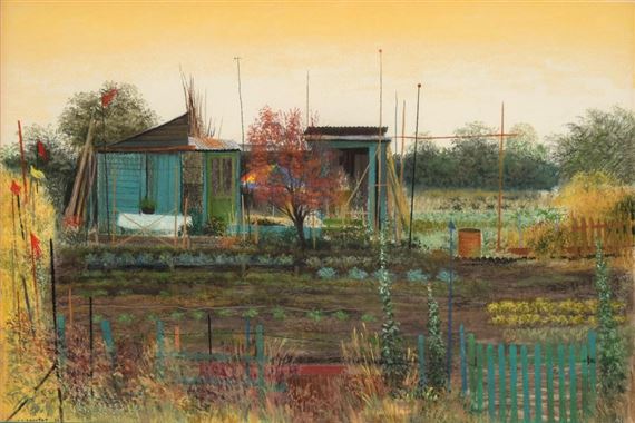 ...A un jardinier baroque by Jean Claude Courtat, 1986