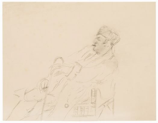 Ritratto di Marchiori? by Filippo de Pisis, circa 1940