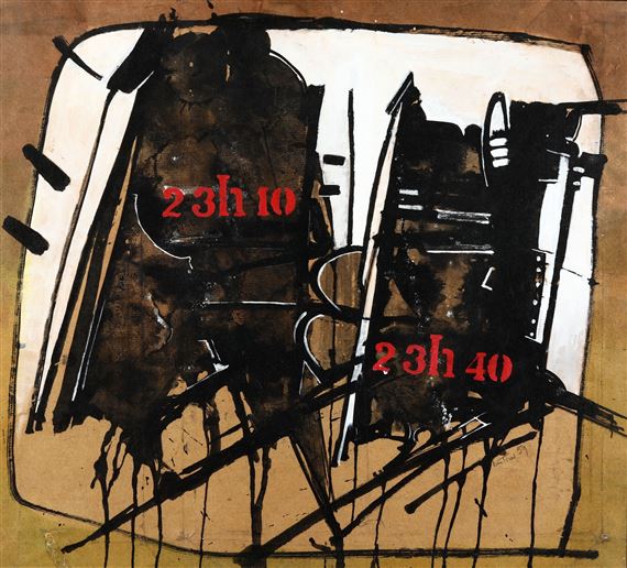 L’Attente de Penelope by Gianni Bertini, 1959