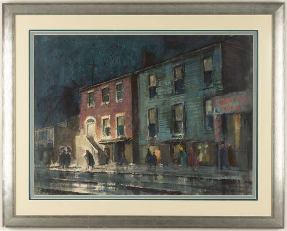 F Street NW by Ralph Avery, 1958