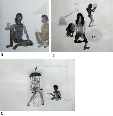 Three works: Untitled by Avishek Sen, 2004