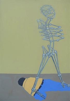 Artwork by Ram Bali Chauhan, Untitled, Made of Acrylic on canvas