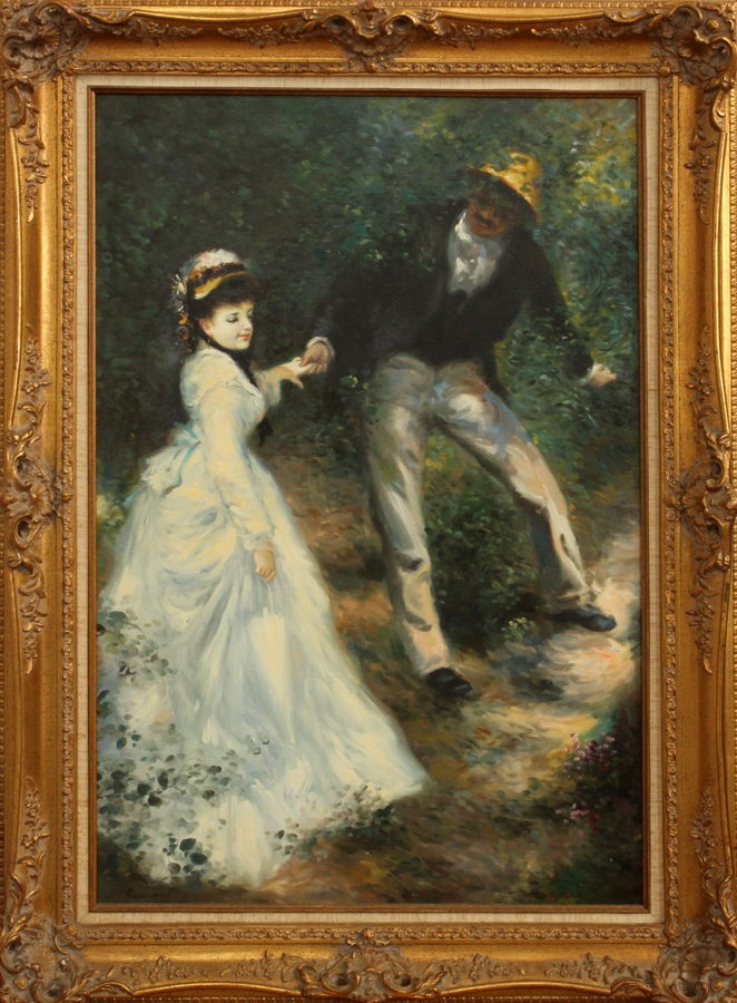 "LA PROMENADE" by Pierre-Auguste Renoir