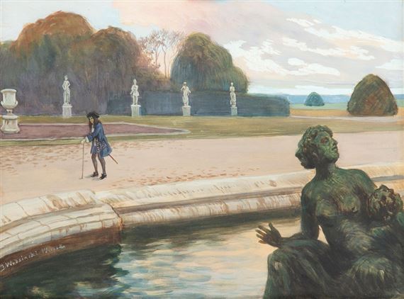 Wersal (Recto) / Young lady reading a book (Verso) by Józef Wodziński