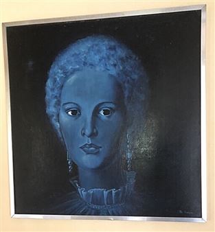 Portrait of a woman - Birgitte Gateau Falkenberg