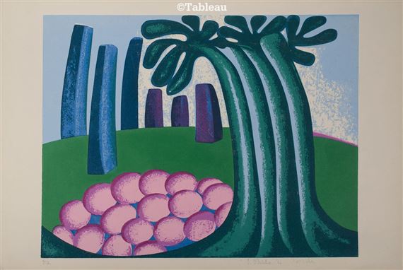 Paisagem by Tarsila do Amaral, 1972