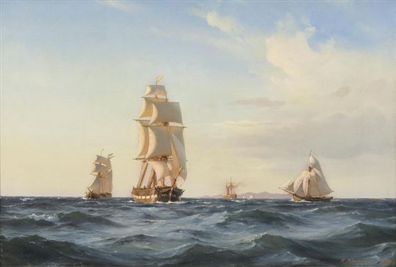 Carl Neumann | SHIPS (1876) | MutualArt