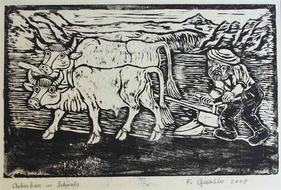 Ackerbau in Schnals by Friedrich Gurschler, 2005