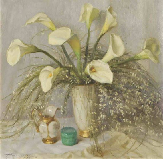 Blumenvase by Ulderico Giovacchini, 1954