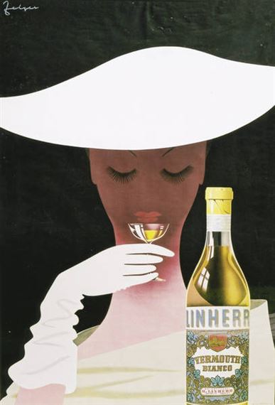 Linherr Vermouth by Arthur Zelger, 1953