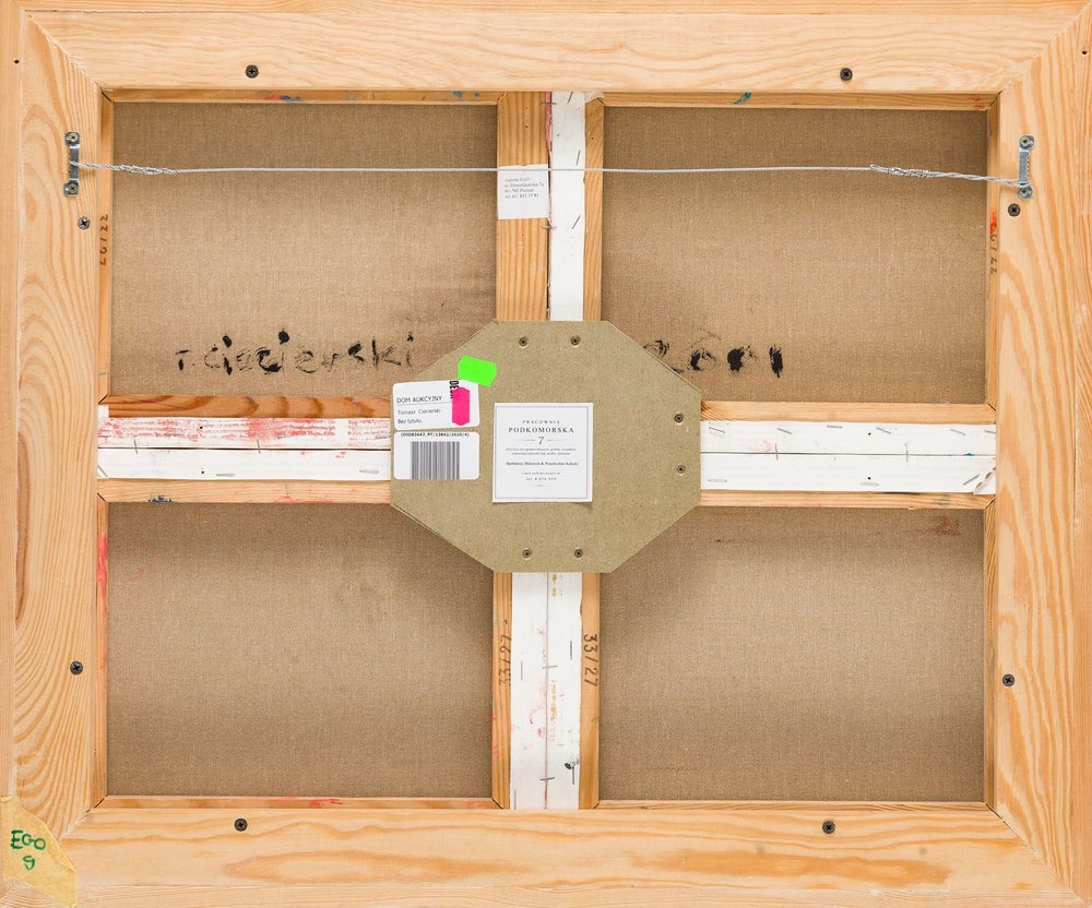 Artwork by Tomasz Ciecierski, Untitled, Made of oil/canvas