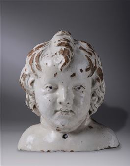 Young boy's head - Andrea della Robbia