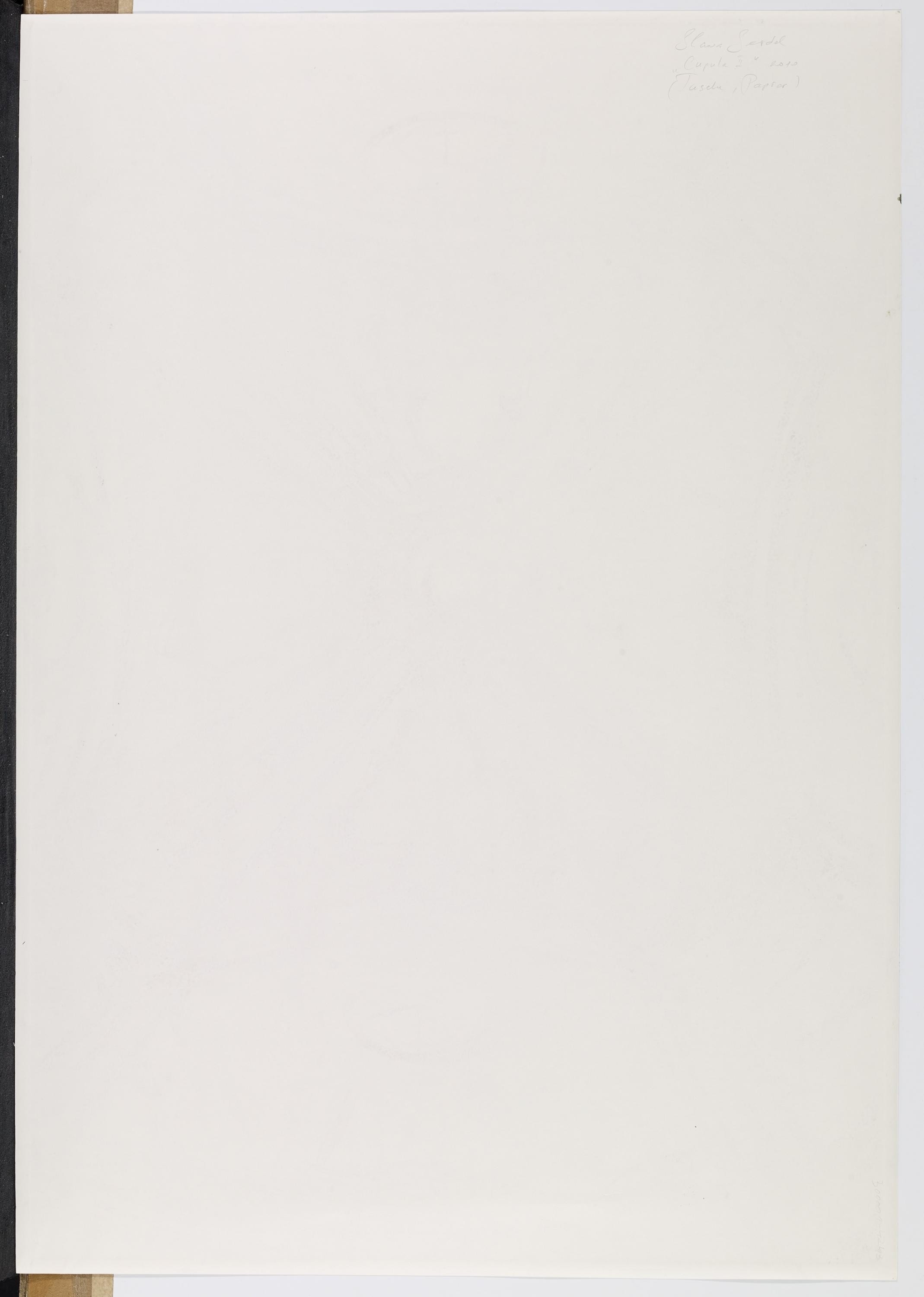 Artwork by Slava Seidel, "Cupula II", Made of Sepia ink on paper