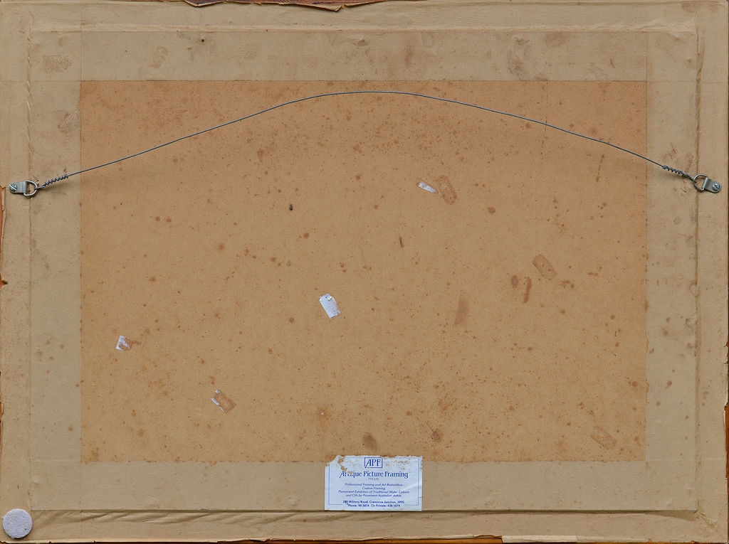 Artwork by Nicolas Chevalier, Riding through the Mountains, Made of watercolour