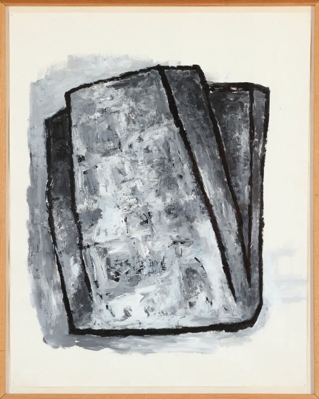 Artwork by Farrell Brickhouse, “Column, #10”, Made of Mixed media on paper