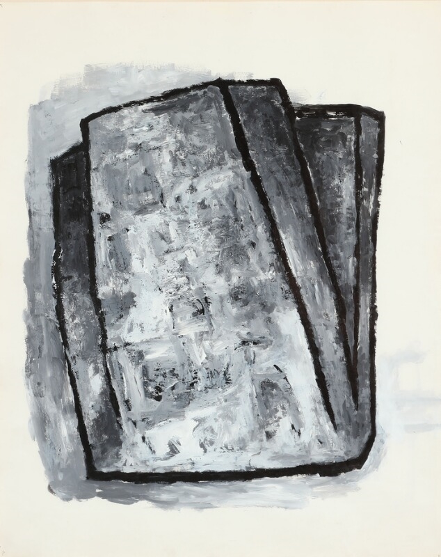 Artwork by Farrell Brickhouse, “Column, #10”, Made of Mixed media on paper