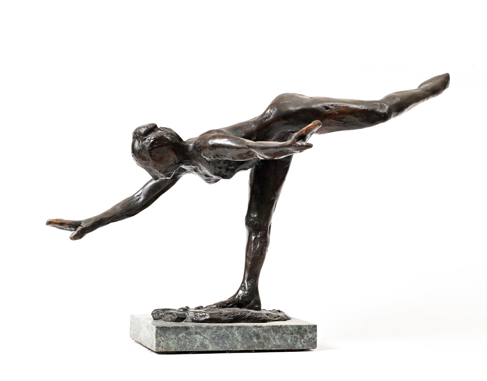 Artwork by Edgar Degas, "Grande Arabesque - troisième temps", Made of Bronze