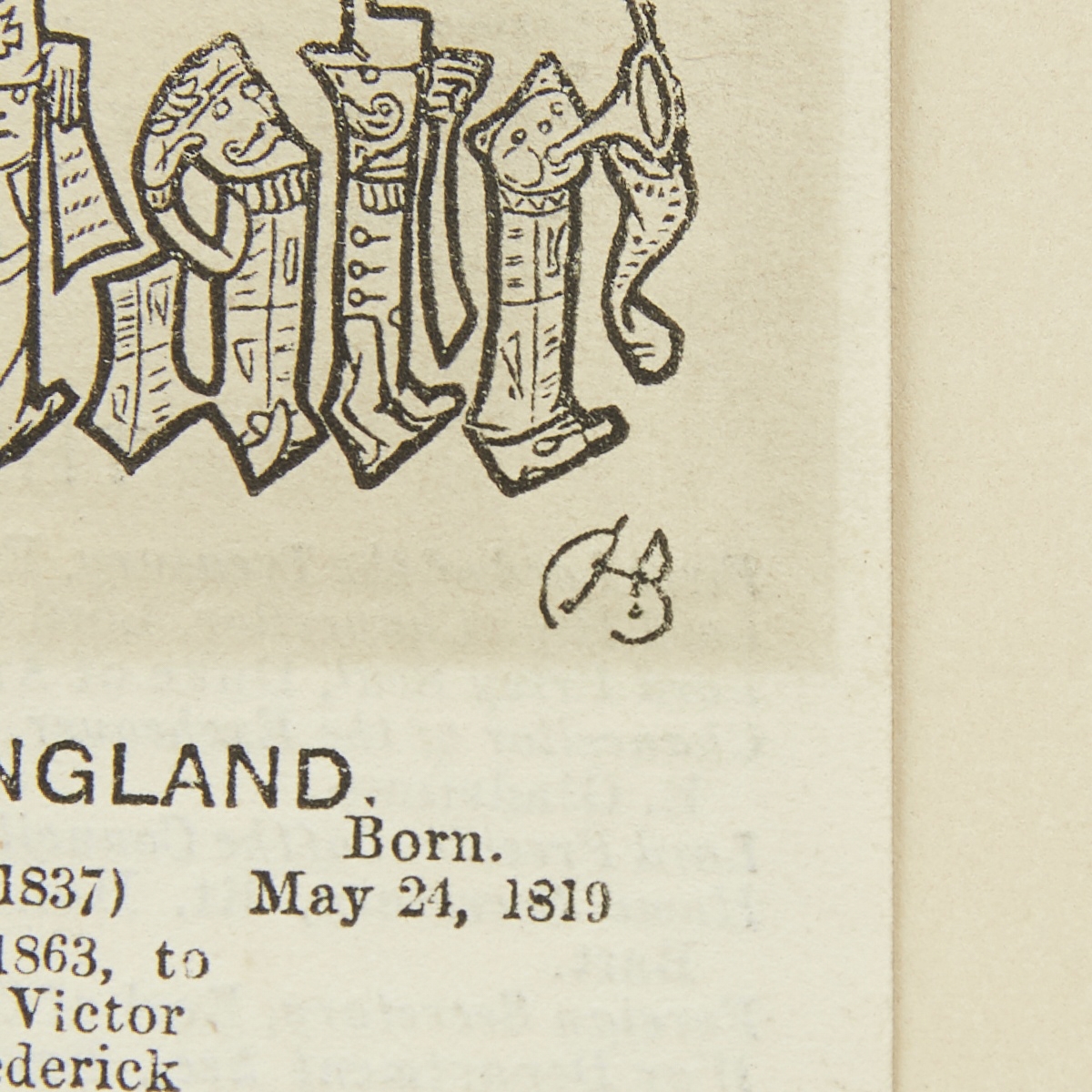 Artwork by Charles H. Bennett, Charles, Made of drawing in ink on artist's board