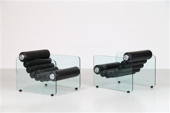 Two works: Pair of armchairs - Fabio Lenci