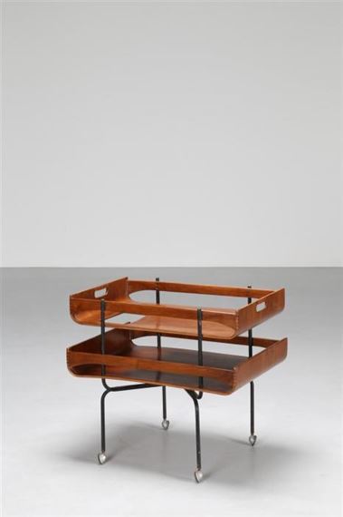 Drinks trolley by Gastone Rinaldi, 1957