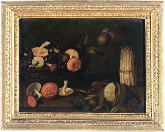 Natura morta con asparagi by Jan van Kessel I