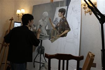 Online Graduation Season of CAFA | How to Make Graduation Creations “Online”? Listen to the Experience of Teachers and Students from the Studio 1, Department of Oil Painting