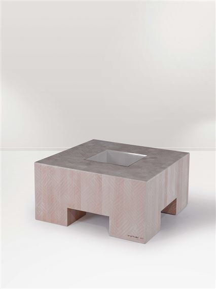 Tavolo basso by Giuseppe Rivadossi, 2015