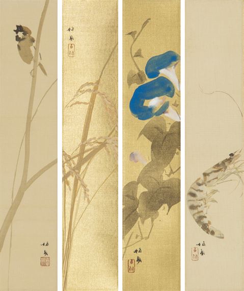 Various Works (a set of 4 scrolls)