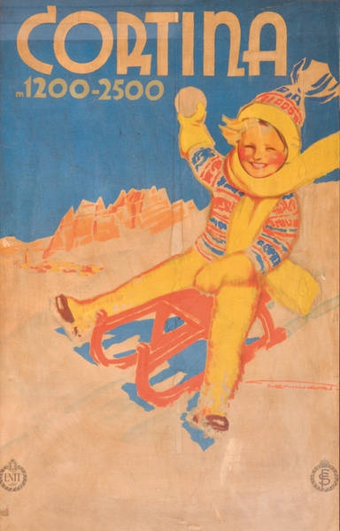 Vintage Advertising Poster Modiano Cartine e Tubetti per Sigarette