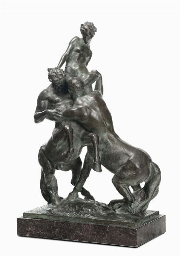 Ratto con centauri by Virgilio Audagna