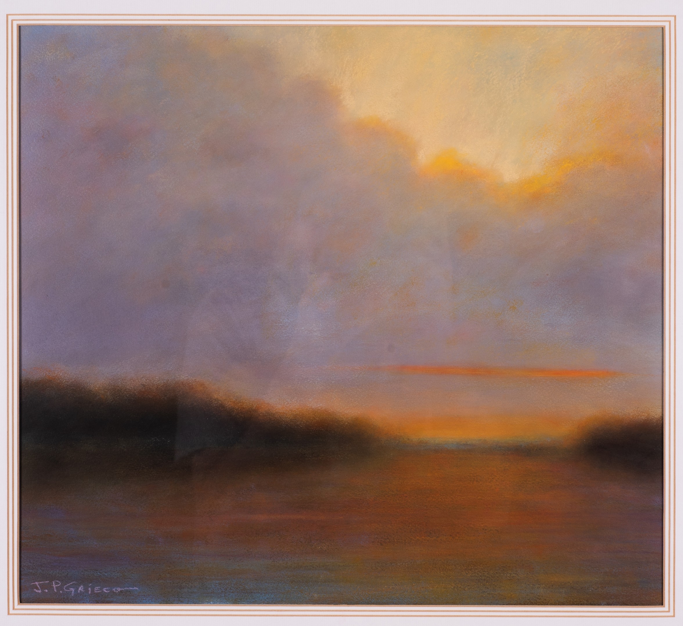 Artwork by Joseph Grieco, Landscape Paintings, Made of pastel on paper