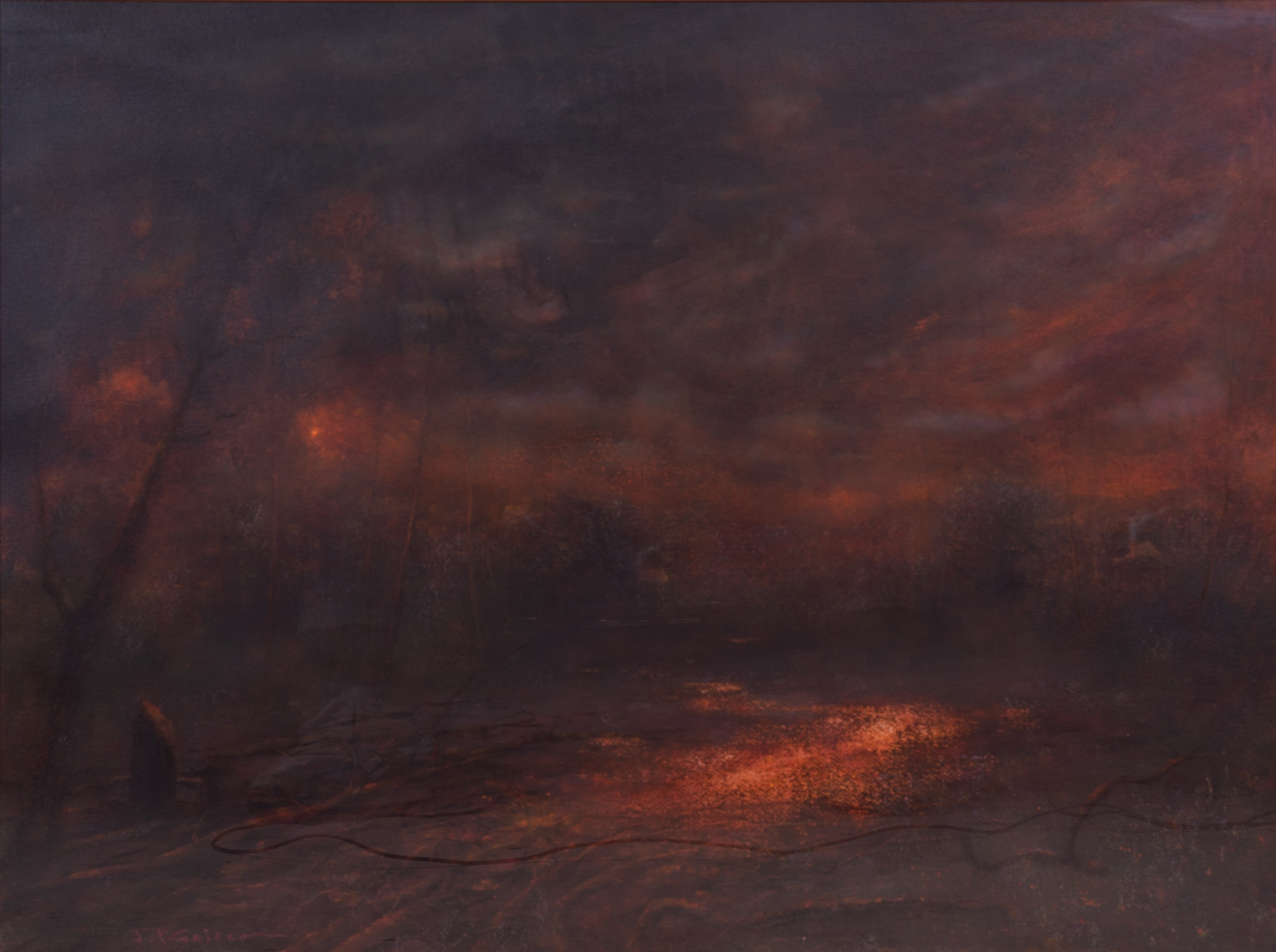 Artwork by Joseph Grieco, Landscape Paintings, Made of pastel on paper