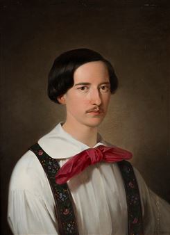 "Portrait of a Francesco V" - Adeodato Malatesta