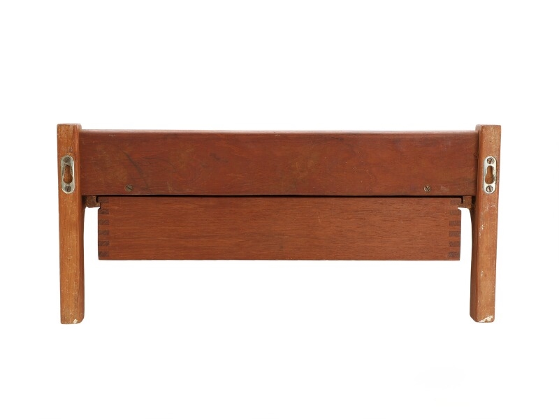 Kai Kristiansen | A teak wall shelf with drawer | MutualArt
