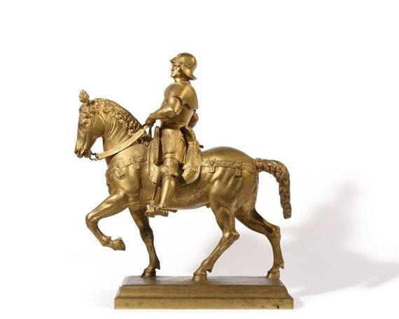 Andrea del Verrocchio | A BRONZE MODEL OF THE EQUESTRIAN MONUMENT TO ...