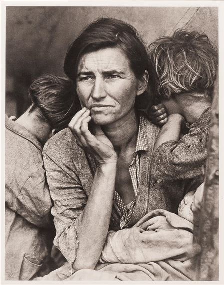 Lange Dorothea Migrant Mother Florence Owens Thompson Mutualart