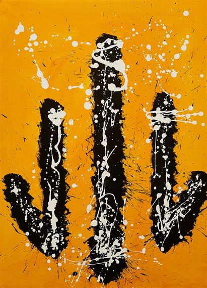 Kangaroo by Michael Nelson Tjakamarra, 2003