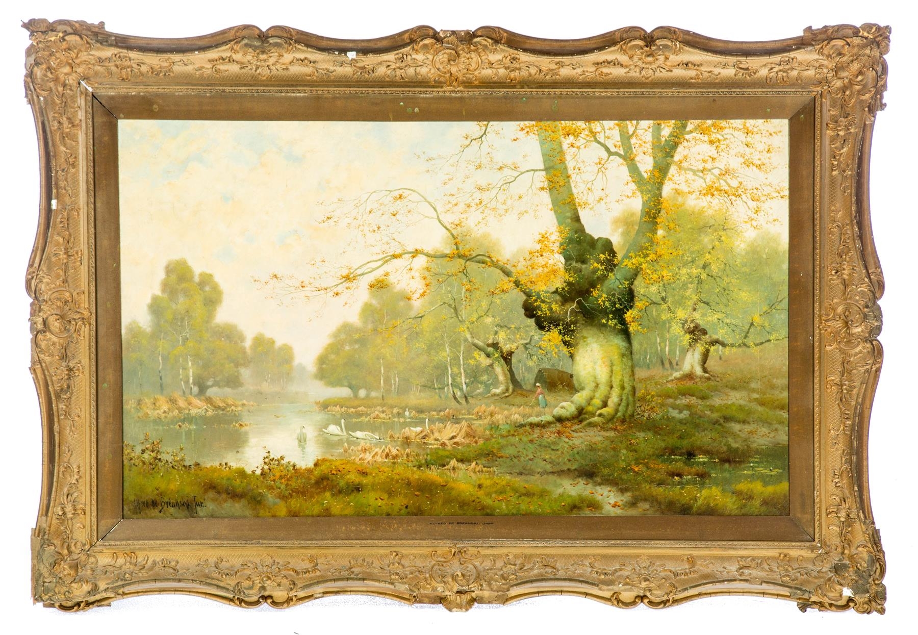 Alfred de Breanski, Jr. | SPRINGTIME BURNHAM BEECHES | MutualArt